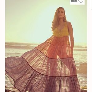 NWT Free People Juliana Maxi Dress